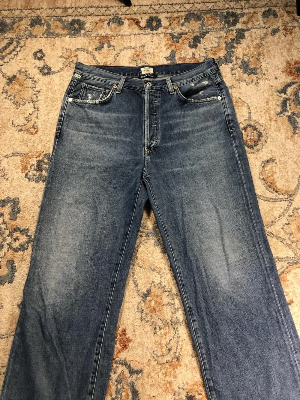 Citizens Of Humanity Premium Vintage Jeans Mens 29x30 Blue Straight Denim Pants